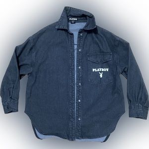 Playboy Black Denim Jacket